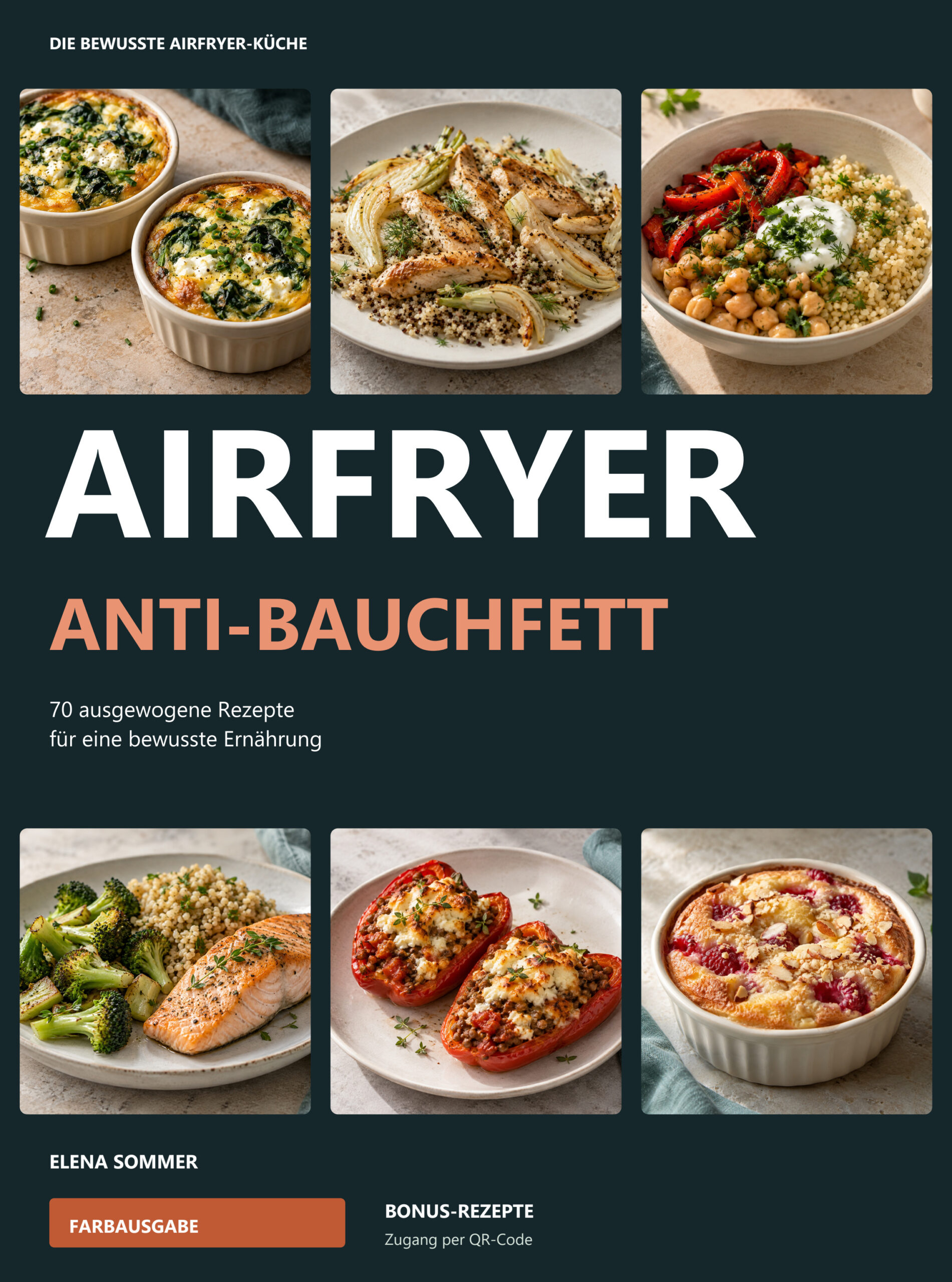 Cover Airfryer Anti-Bauchfett